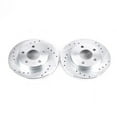 thumbnail image 2 of Power Stop Rear Pair of Drilled and Slotted Brake Rotors AR8139XPR, 2 of 4