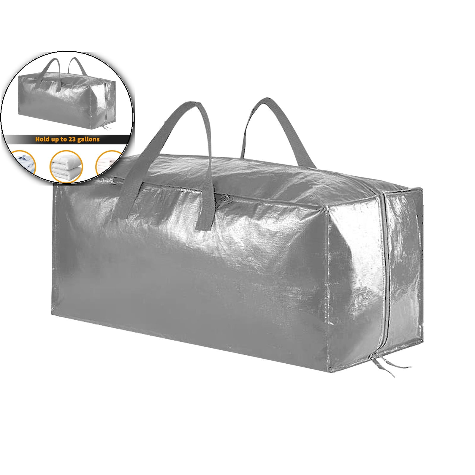 Lot De 8 Sacs De Déménagement Extra Larges BALEINE – 78 Litres, Poignées Renforcées – Imperméables, Pour Rangement Lot De 8 Sacs De Déménagement Extra Larges BALEINE – 78 Litres, Poignées Renforcées – Imperméables, Pour Rangement