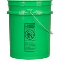 thumbnail image 4 of 5 Gallon Food Grade Buckets BPA Free with lids pails 90mil  (Pack of 3) 3 colors, 4 of 8