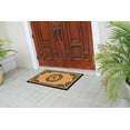 thumbnail image 2 of A1HC First Impression Hand Crafted by Artisans Geneva Monogrammed Entry Doormat, 30"X48", 2 of 7
