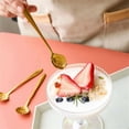 thumbnail image 2 of 8Pcs Spoon Long Handle Dessert Tea Coffee Mixing Spoon Stainless-Steel Teaspoons, 2 of 6