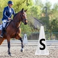 thumbnail image 4 of sunsanly 4/ 8 Pcs Dressage Cones Stackable Equestrian Training Cones Set with Letters Sign Easy Setup Dressage Cones for Equestrian Practice Events, 4 of 7