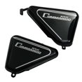 thumbnail image 1 of Norton Commando Roadster 850 Side Panel Steel Black Painted, 1 of 5
