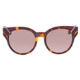 thumbnail image 2 of Salvatore Ferragamo SF883SA 238 Tortoise Round Sunglasses for womens, 2 of 3