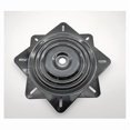 thumbnail image 1 of 360 Rotating Bearing Swivel Plate - Square Bearing Swivel Plate Turntable, 6-inch Rotating Plate for Table, Chair, TV (Black), 1 of 2