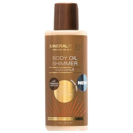 Shimmering Oil - Mineral Fusion 3 oz Body Oil Shimmer Coconut Gold