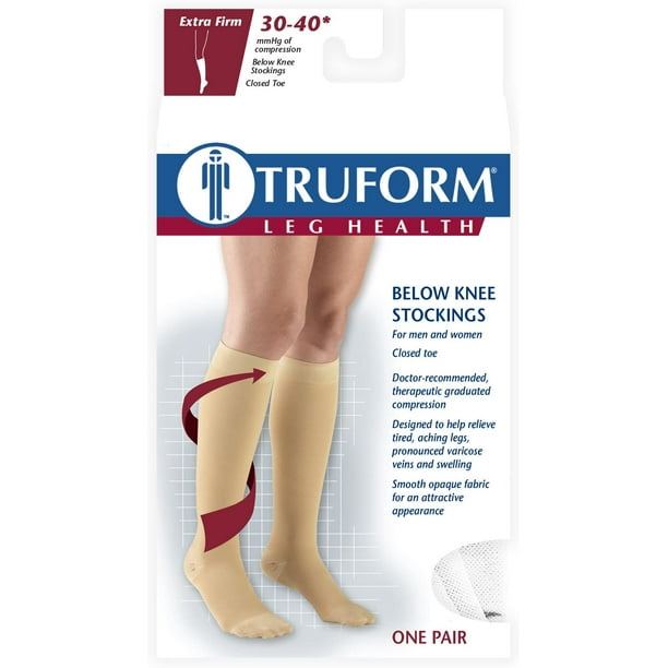 30-40 mmHg Compression Stockings for Men and Women, Knee High