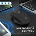 thumbnail image 3 of axGear Sans Fil Bluetooth Mouse Rechargeable 2,4G Sans Fil Mouse Double Mode, 3 of 8