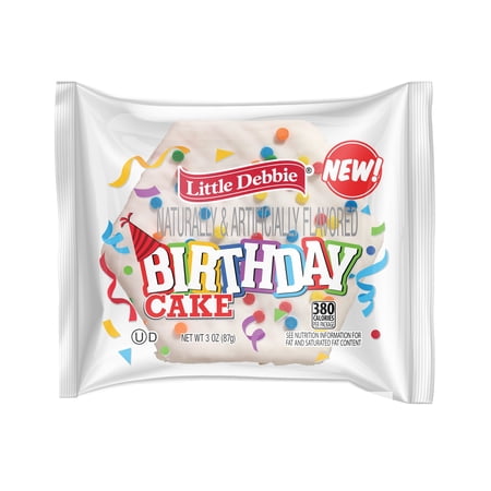 Little Debbie Single Serve Birthday Cake