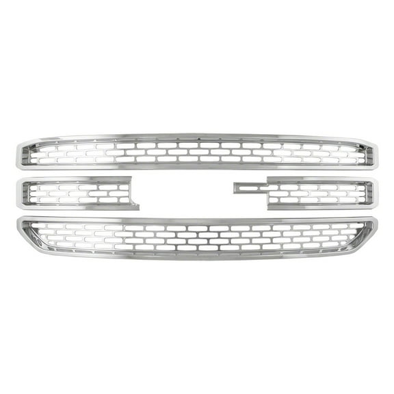 Fits 15 16 Fits/For Gmc Yukon, Se, Slt Chrome Grille Overlay