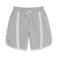 thumbnail image 6 of Delayuji Womens Shorts Casual Wide Leg Short Elastic Waist Workout Knee Length Short Running Athletic Yoga Shorts Sport Wear, 6 of 6