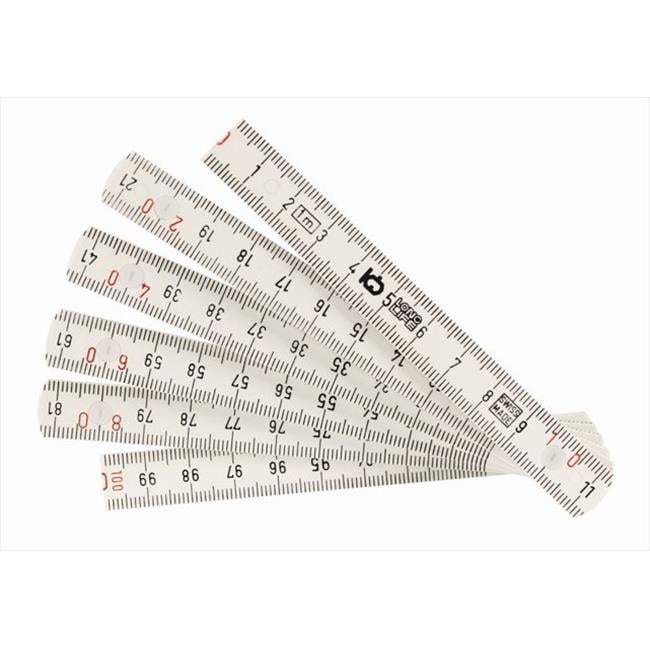 Wiha Tools 61601 Maxi Flex Folding Rules Inside Reading - Compact Pocket Size