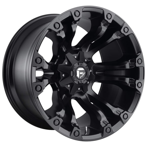 FUEL Roue BD-Matte BLK avec Peint (18 x 9. Pouces /8 x 170 mm, -12 mm Déporté)