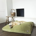 thumbnail image 6 of Majestic Pet | Villa Velvet Rectangle Pet Bed For Dogs, Removable Cover, Azure, Medium, 6 of 6