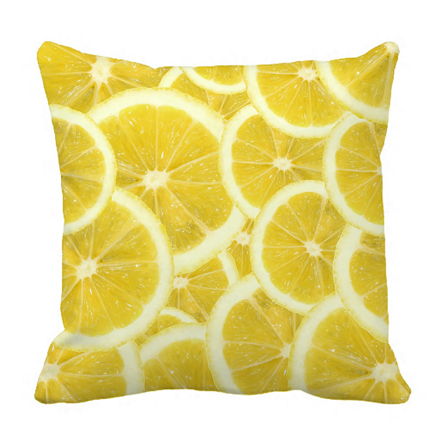 ABPHQTO Fresh Yellow Lemon Pillow Case Pillow Cover Pillow Protector