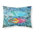 thumbnail image 1 of Carolines Treasures BB5366PILLOWCASE Surf Boards on the Water Fabric Standard Pillowcase, 1 of 2