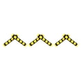 thumbnail image 2 of Guardoinrt 1 Paire Poignée de Guidon Moto Moto Manchon de Poignée Accessoires Automobile Jaune 3Ensemble, 2 of 6