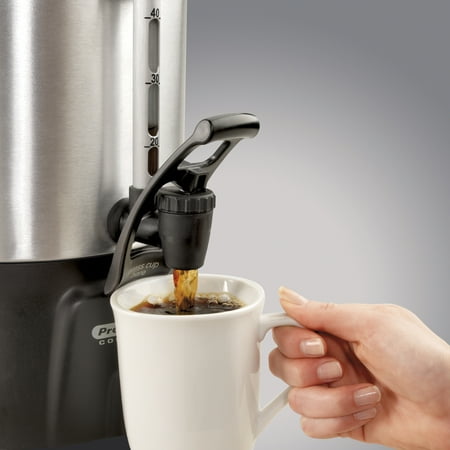 Proctor Silex Commercial 45060R 60 Cup Coffee Urn, 120V, Aluminum