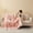 Pink, variant on New Paragraph Fall And Winter Milk Flannel Blanket Thickened Warm Blanket Tie Blanket