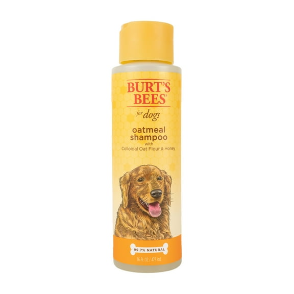 Burt's Bees Oatmeal Dog Shampoo with Colloidal Oat Flour and Honey, 16 oz.