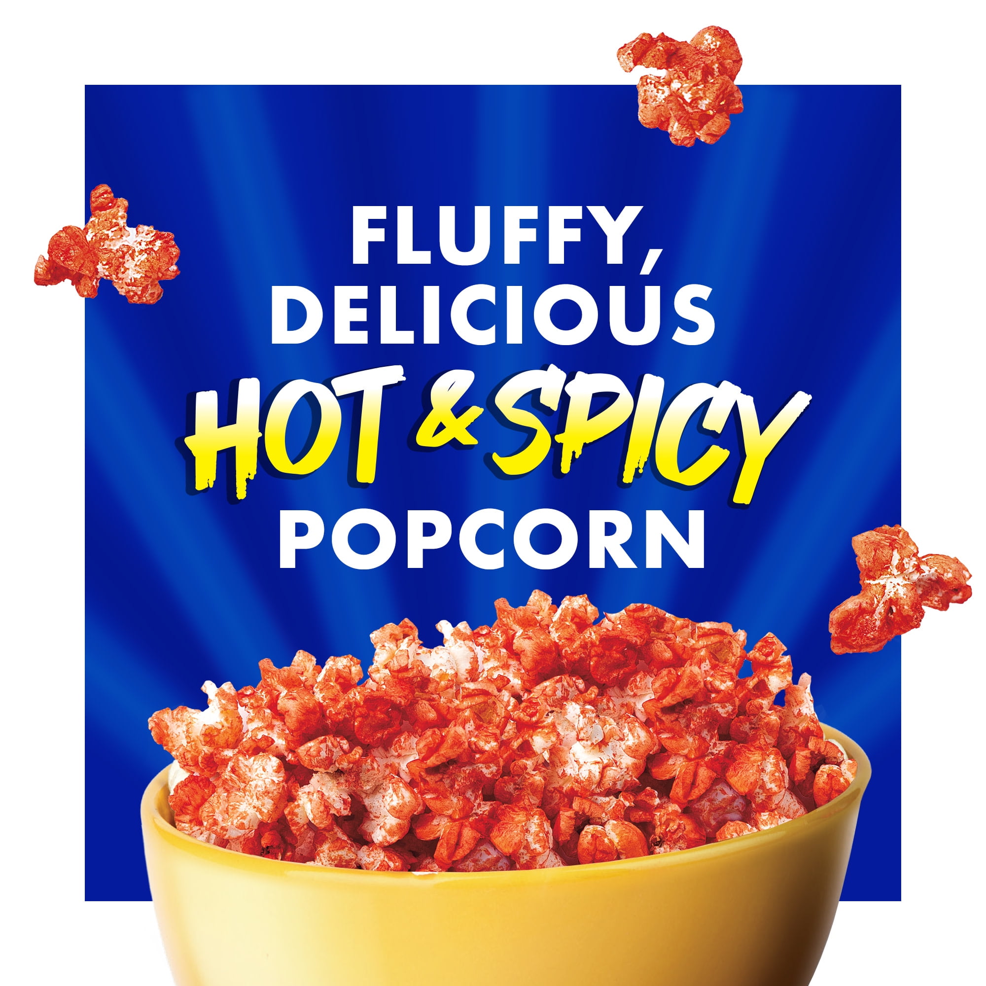 Act II Hot and Spicy Flavor Microwave Popcorn 12.7 oz 6 Count