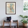 thumbnail image 3 of Art.com Map of the San Francisco Bay Area (C. 1900), Maps Art Print by Encyclopaedia Britannica, Brown Frame Wall Art, 32" x 40", 3 of 5
