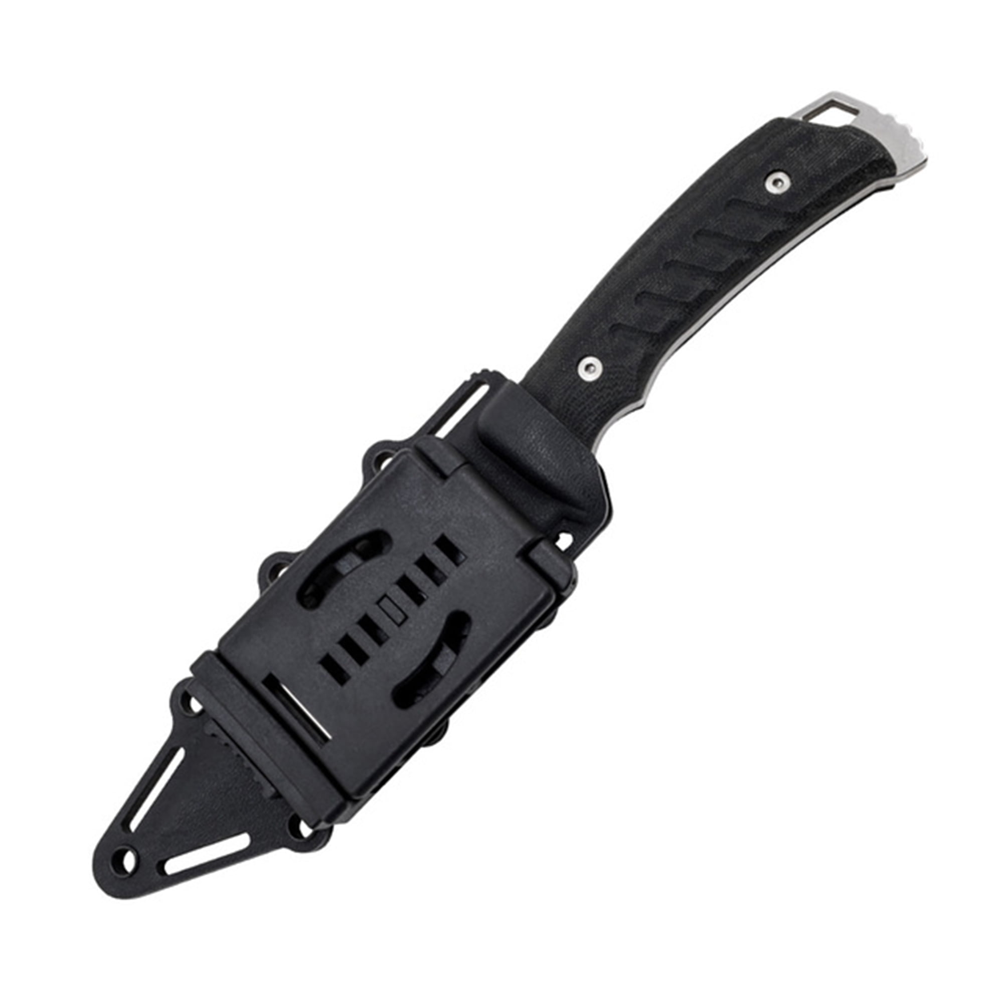 SOG Knives UF1001-BX Pillar Grey Canvas Micarta Fixed Blade CPM S35VN Steel Knife