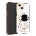 thumbnail image 1 of Carcasa De Astronauta De Lujo Para iPhone 11 12 13 Pro MAX 7 8 Plus X XS XR 13 ProMax 7 + 8 + 7Plus 8Plus Caso 3D Espacio De Moda Chapado En La Lente De La Cámara Cubierta Protectora, 1 of 4