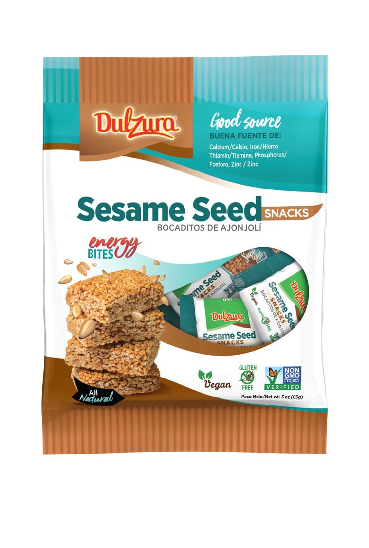 Dulzura Sesame Seed Snacks, All Natural Crunchy bars