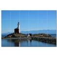 thumbnail image 1 of Lighthouse Ceramic Tile Mural Kitchen Backsplash Bathroom Shower, 400804-M64, 1 of 3