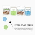 thumbnail image 7 of Portable Hand Washing Soap Sheets, Scented Mini Soap Sheets, Disposable Soluble Soap for Outdoor Travel, Camping, Hiking, Milk Flavor(2.5g*2), 7 of 7
