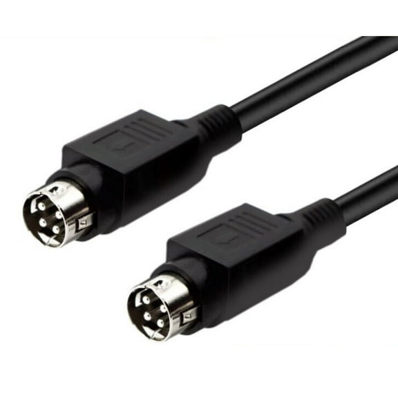 4Pin DIN Male Speakers Cable For R1700BT R1600TIII Speakers High Fidelitys Sound Wire Metal Shielding ABS Housing