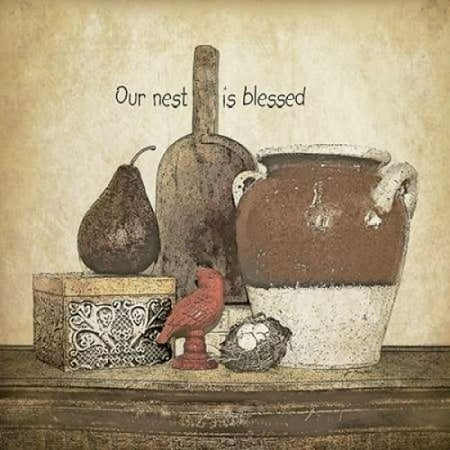 Blessed Nest Poster Print by Jo Moulton - Item #