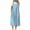 Light Blue, variant on Summer Dresses for Women 2025, Women's Fashion Holiday Summer Solid Color Sleeveless Hollowed Out Party Midi Beach Dress(Light Blue,S)