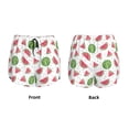 thumbnail image 5 of Fotbe Hand Drawn Watermelon Womens High Waist Running Shorts Athletic Workout Quick Dry Shorts for Women with Pockets Gym Yoga Summer Shorts-Large, 5 of 9