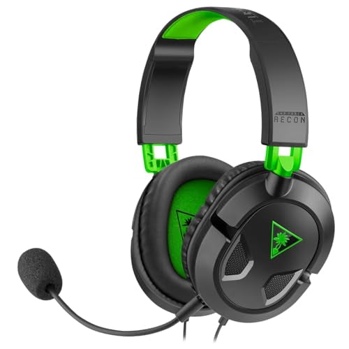 (Open Box) Turtle Beach 50X Ear Force Recon 3.5mm Jack Stereo Gaming Headset - Black/Green
