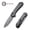 Damascus, variant on CIVIVI Pocket Folding Knife 7.06" Button Lock Elementum II C18062P-3