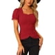 thumbnail image 1 of CAMISA VICTORIANA INSPIRADA CHIC PARA MUJERES CON ESCOTE CORAZÓN Y MANGAS ABULLONADAS, BLUSA GÓTICA CON LACITOS PARA HALLOWEEN, TALLA 3XL BURDEOS, 1 of 6