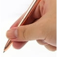thumbnail image 6 of 16Pcs Diamond Ballpoint Pen,Black Ink Writing Pen,1.0mm Fine Point Pen,Portable Pockets Signature Pen,Small Metal Twist Pen,Perfect Gift for Christmas Wedding Birthday Rose Gold, 6 of 7