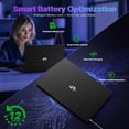 thumbnail image 4 of 15.6" FHD Gaming Laptop 16GB RAM 1TB SSD Ryzen 9 8945HS (Beat i9-13900H, Up to 5.2GHz) Radeon 780M with PD 100W Type-C AI-Enhanced Backlit Keyboard Fingerprint Black, 4 of 7