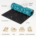 thumbnail image 6 of Area Rugs 5'x7', Teal Green Ocean Waves Carpet Runner Indoor Outdoor Rugs Home Decor Aesthetic, Summer Sea Turquoise Coastal Non Slip Mats Washable Accent Rug for Living Room Bedroom, 6 of 8