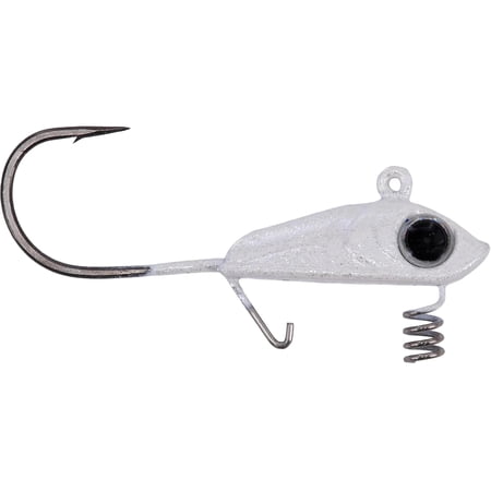 Buckeye Lures Piggyback 3/8oz Swimbait Jighead 2/0 Pearl