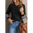 thumbnail image 1 of FOLUNSI Essential Striped Sweater - Versatile & Comfortable for Any Lady!, 1 of 8