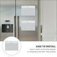 thumbnail image 2 of 1 juego de calendario borrable para refrigerador, calendario magnético, pizarra blanca para refrigerador, 2 of 7