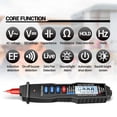 thumbnail image 4 of A3003 Digital Multimeter Pen Type Meter 4000 Counts With Non Contact AC/DC Voltage Current Resistance Hz Tester Tool , Readable, 4 of 7