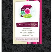 VIP Fabrics Creative Cuts Fat Quarter Single, Blender Black