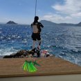 thumbnail image 2 of Feather Rig Bird Trolling Lure Squid Tuna Daisy Chain for Big Game Fishing Rigged C1, 2 of 8
