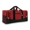 thumbnail image 2 of Everest Unisex Sporty Gear Duffel Bag - Large Burgundy, 2 of 4