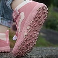 thumbnail image 2 of (Con Video) Otoño Y Primavera Transfronterizos Nueva Tendencia Casual Versátiles Zapatos Malla para Al Aire Libre Media Zapatos Casuales Zapatos Antideslizantes para (Rosa 29), 2 of 9