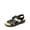 BLACK, variant on Women's Arch Support Sandals Comfortable Open Toe Dress Flats Walking Sandals for Summer